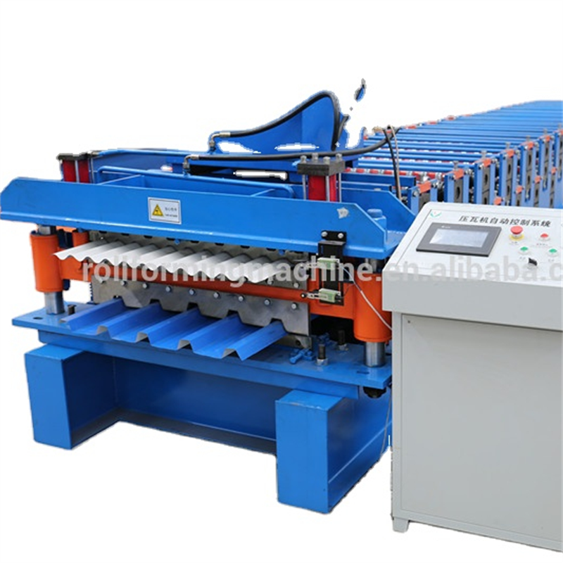  High Quality Zinc Roofing Color Steel IBR Sheet Roll Forming Machine