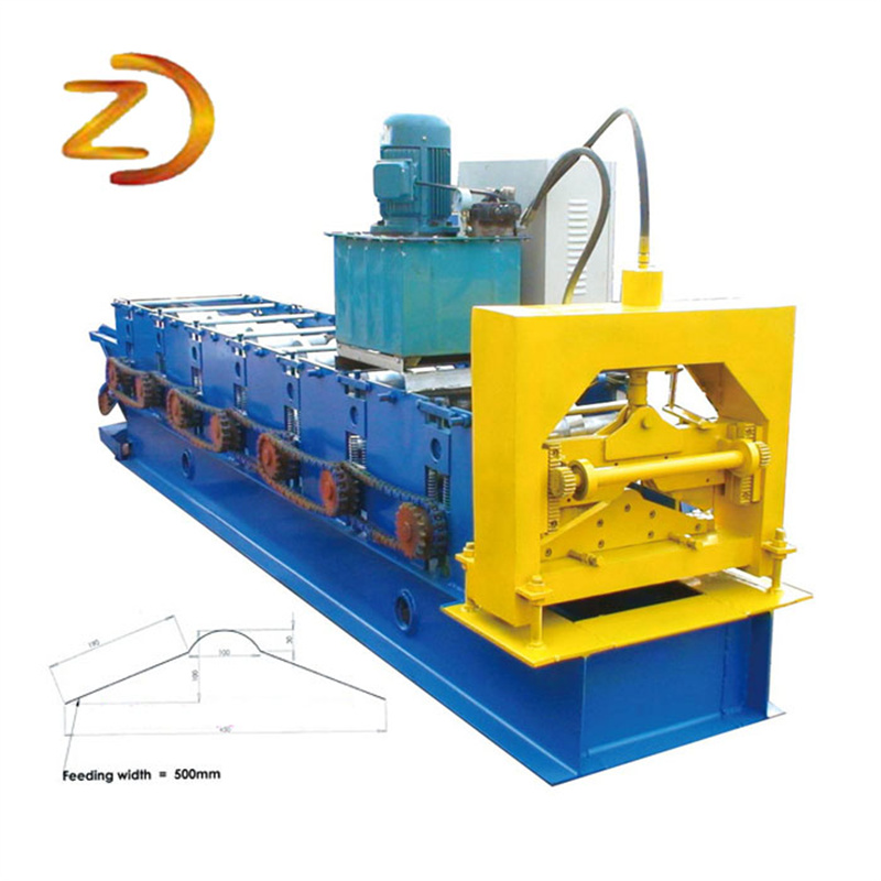 Fully Automatic Ridge Roof Tile Iron Sheet Making Machine Roll Forming Machine Ridge Machinery with Best Price