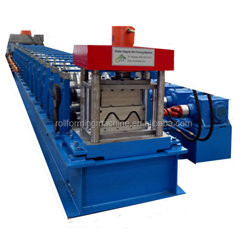  Building Material High Speed Highway Guardrail Roll Forming Machine