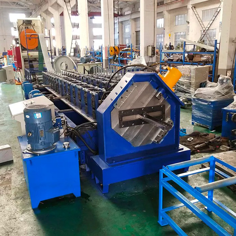 High Speed 10-12m/min Steel Galvanized C Channel Cable Tray Roll Forming Making Machine
