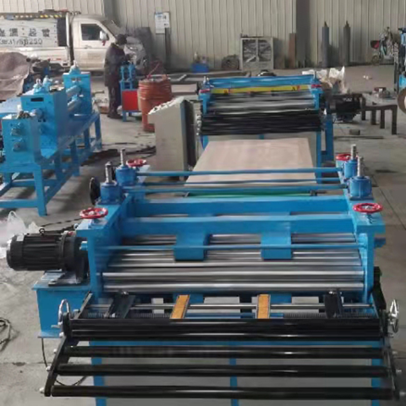 China Simple Aluminum Galvanized Color Steel Sheets Cuting And Slitting Machine