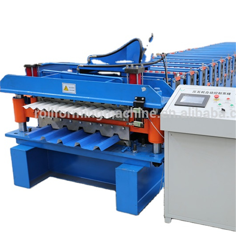 Metal Roof Tile Making Machine for Stone Coated Roofing