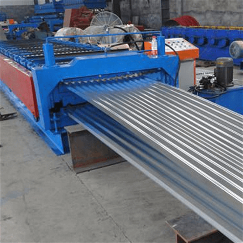 New Corrugated Aluminum Iron Roofing Sheets Making Machine With New Technology 