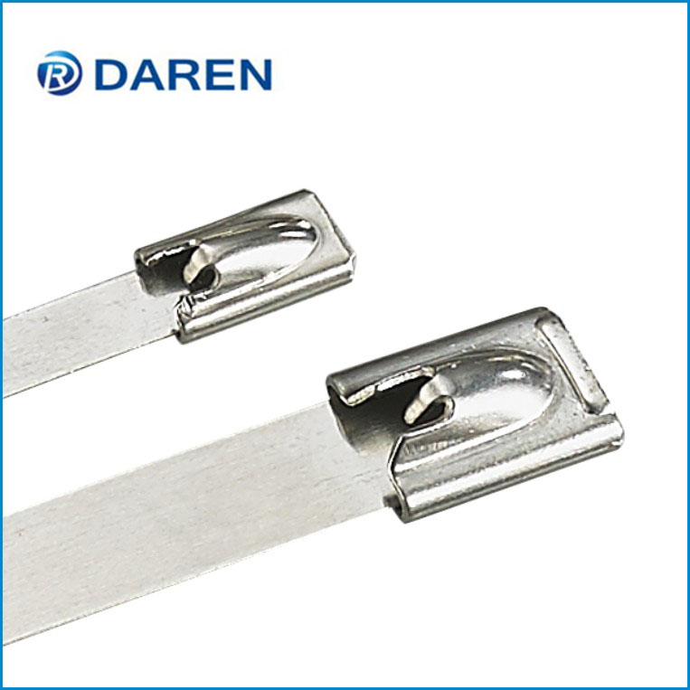 Stainless steel cable Ties-Ball-Lock  Uncoated Ties