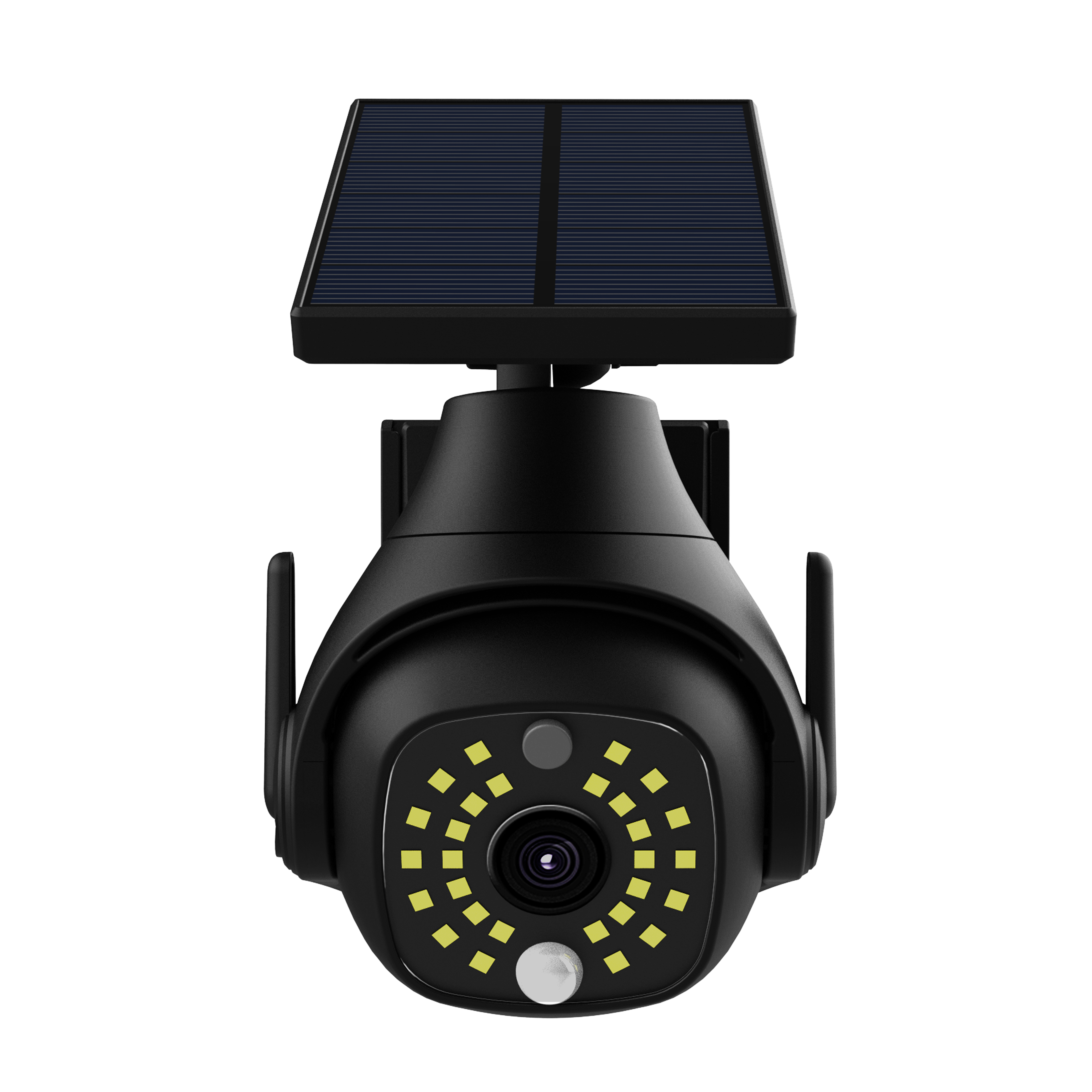 Modern Solar Panel IP65 Security Waterproof Solar Sensor Lamp with Fake Camera