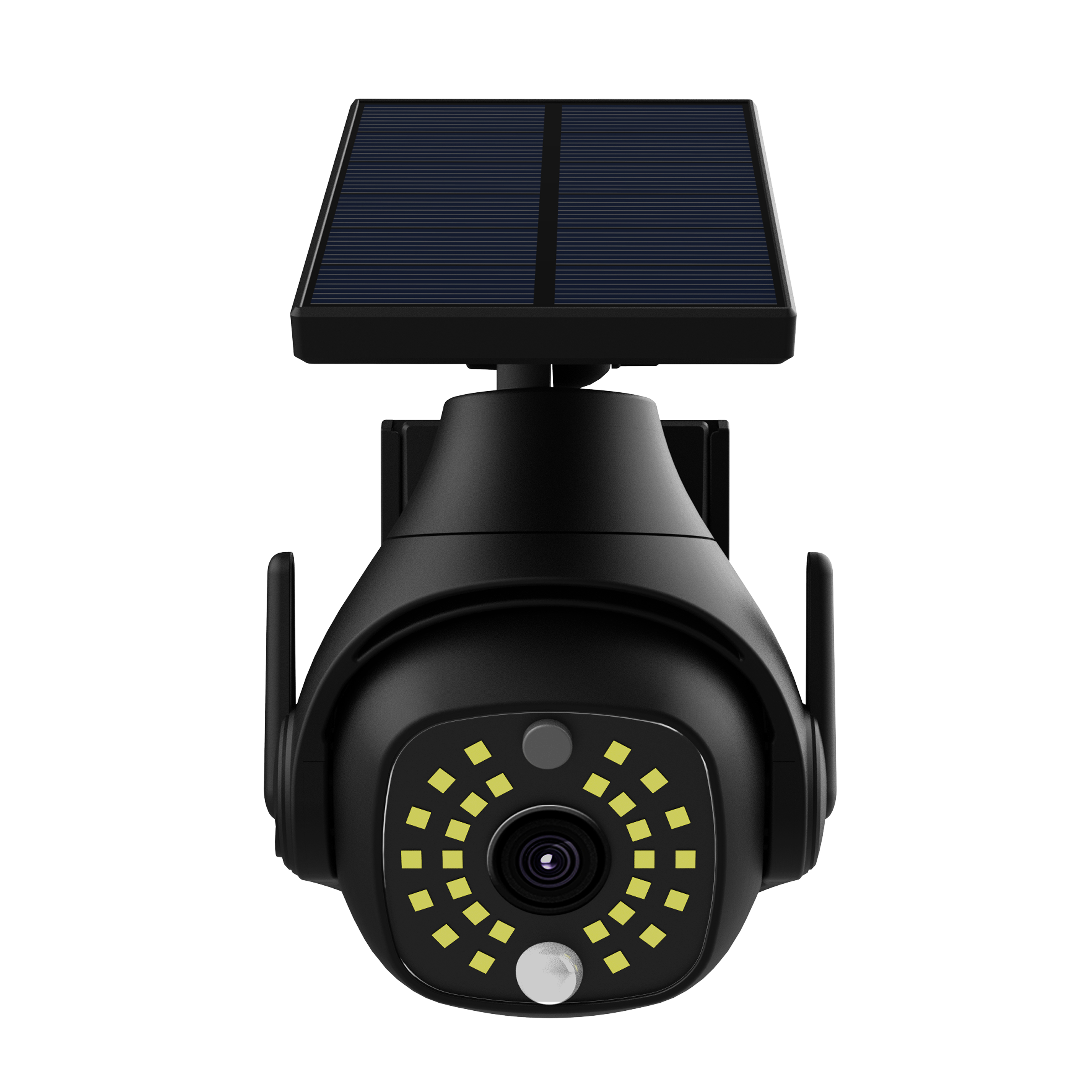  Modern Solar Panel IP65 Security Waterproof Solar Sensor Lamp with Fake Camera