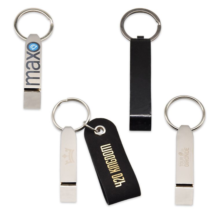 Customized Logo Small Convenient Manual Handheld Portable Bottle Opener Keychain