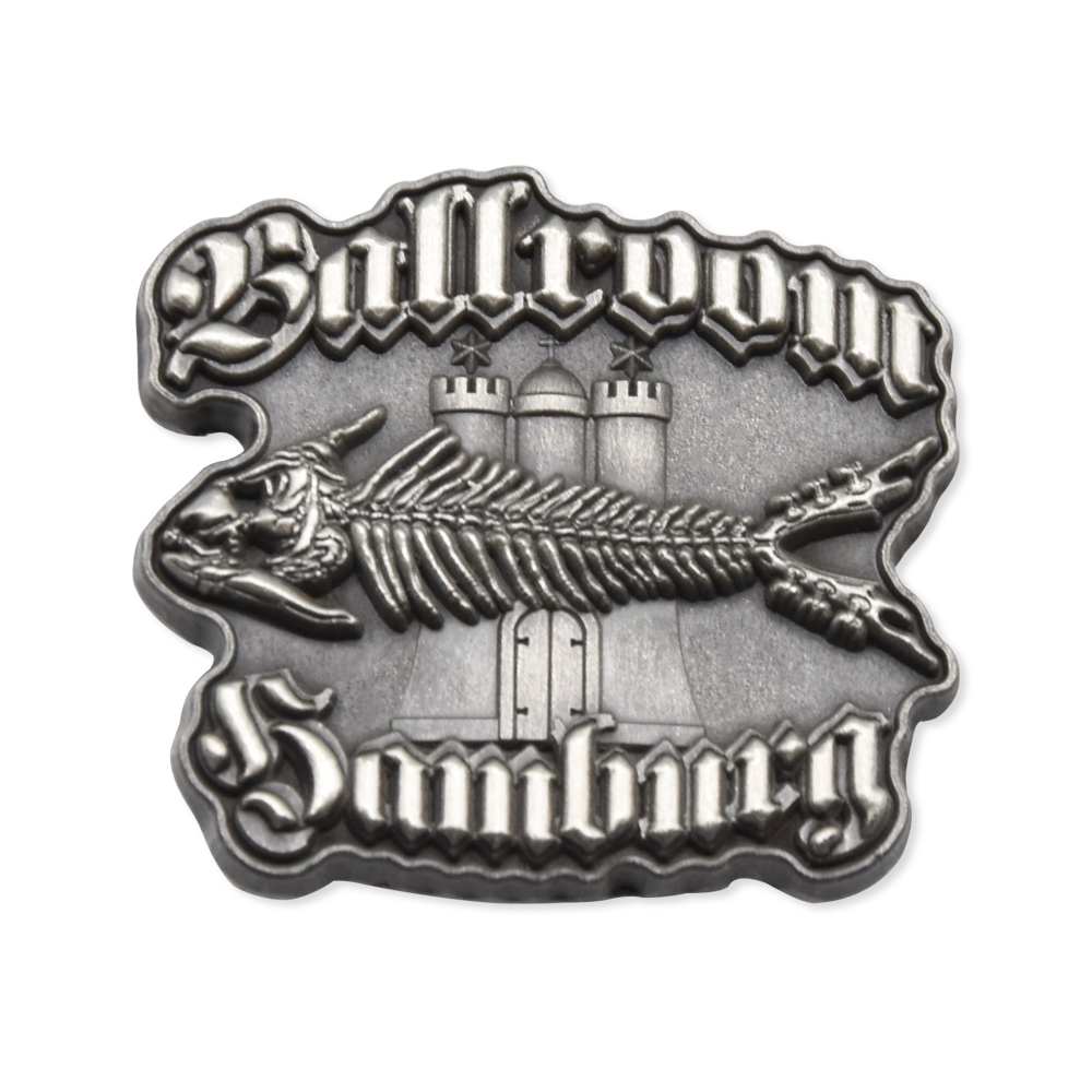 Custom Antique Tin Antique Copper Lapel Pin Badge 