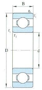 Deep Groove Ball Bearing D 60-130mm