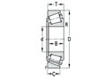 Single Row Tapered Roller Bearing D 280 1270mm