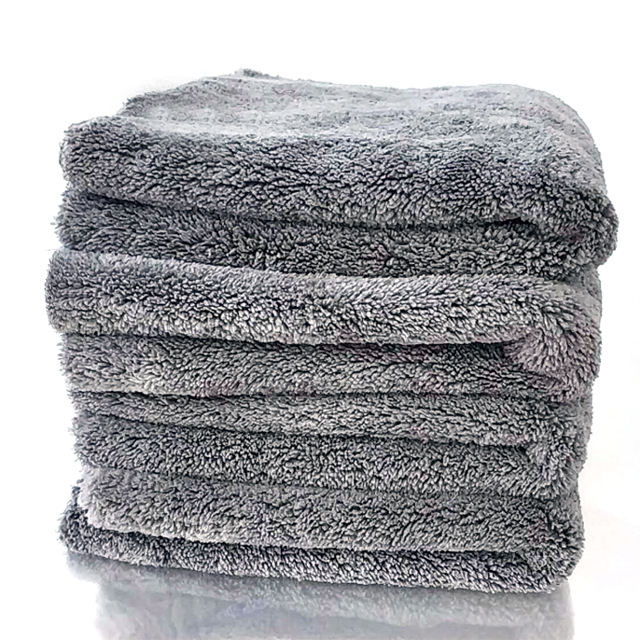  Microfiber Edgeless Soft Coral Fleece Towel