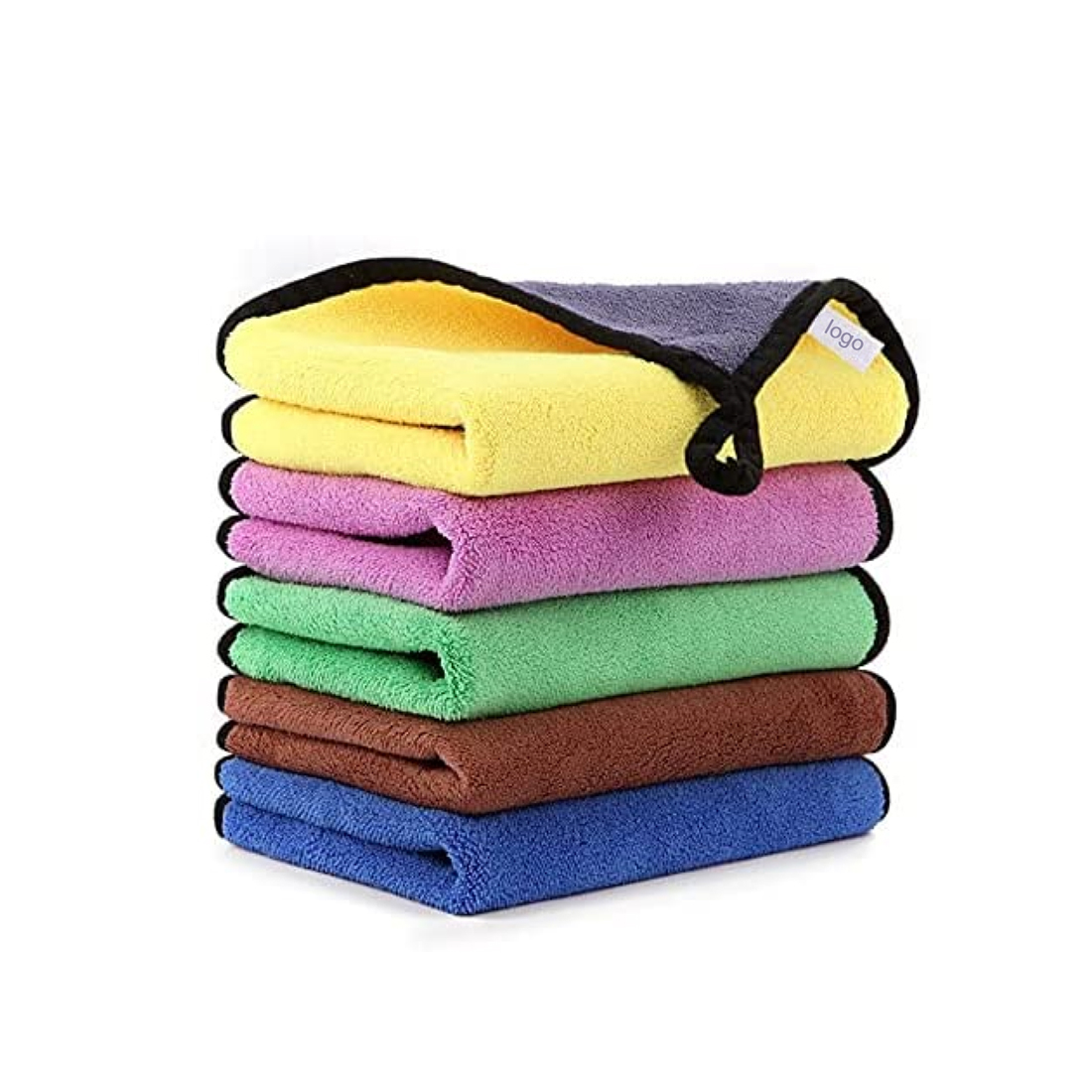 Microfiber Coral Fleece Car Cleaning Towel