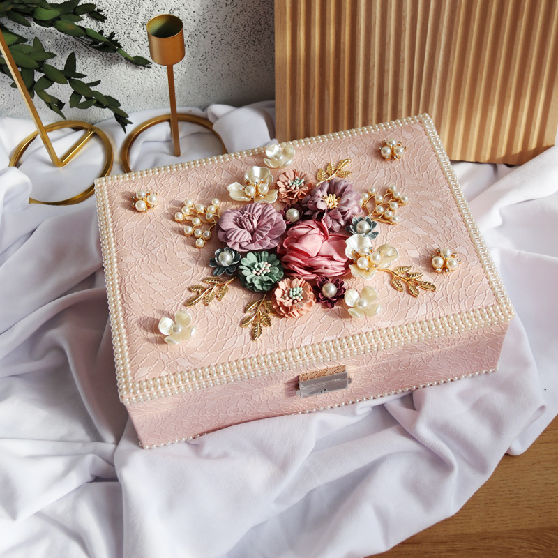 OEM Wooden Flower Jewelry Gift Box Supplier