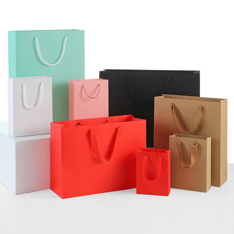 Wholesale Packaging bags Gift With Ribbon Handles Manufacturer