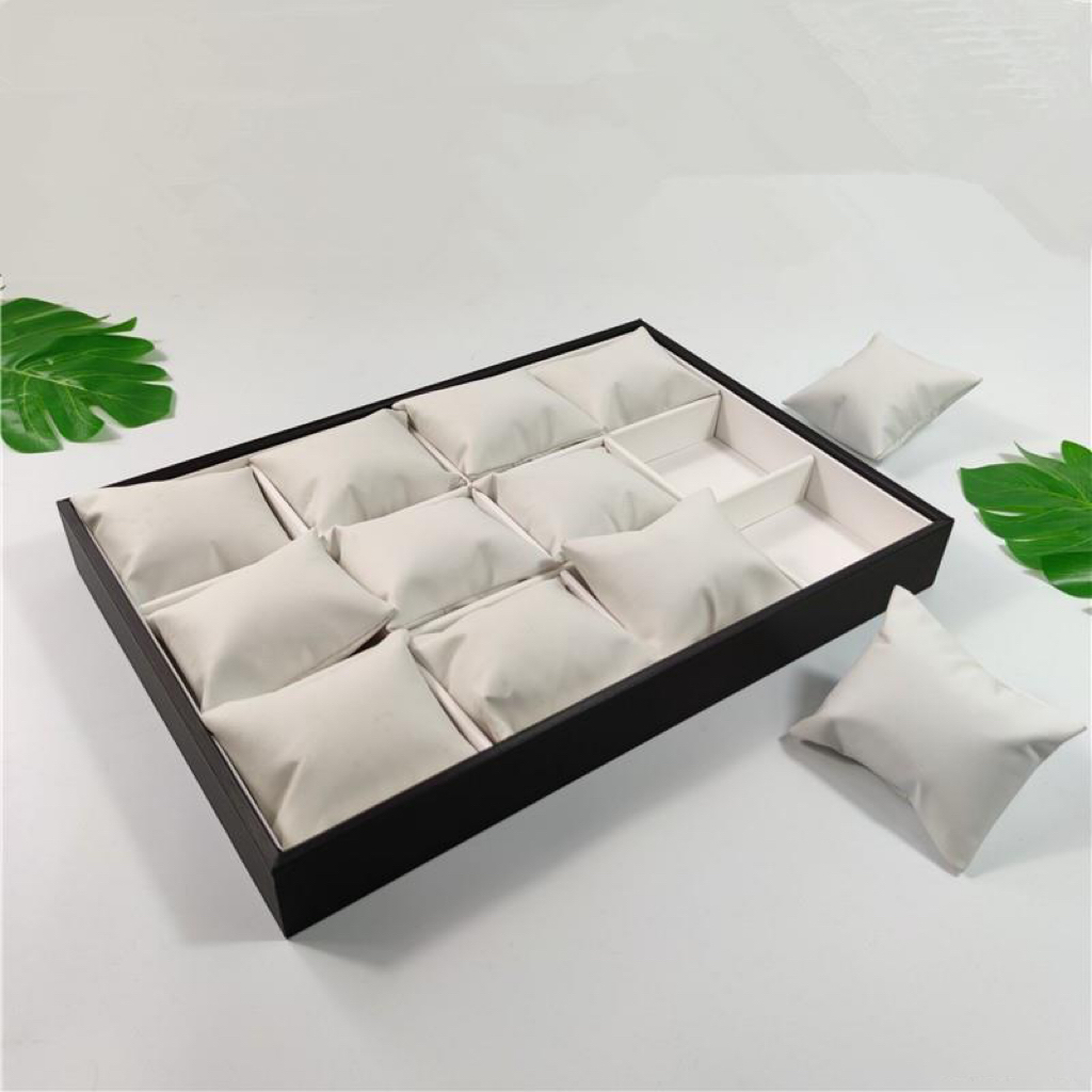 Luxury Pu Leather Watch Display Tray Supplier