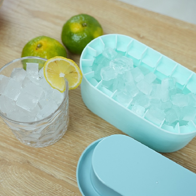 Cylinder Silicone Ice Cube Bucket Maker