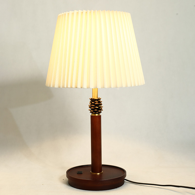 Scandinavian lamp living room light luxury bedroom study vertical table lamp