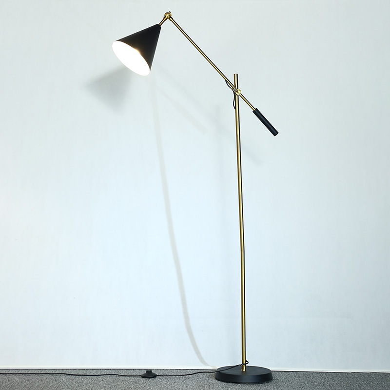 living room minimalist light luxury post-modern vertical floor lamp