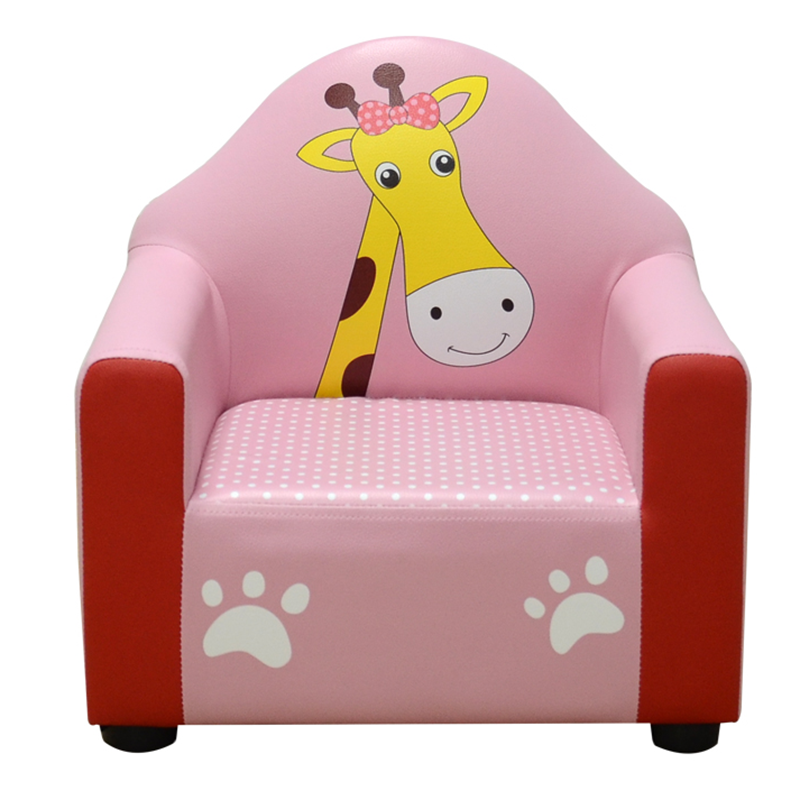 Mini kids sofa with animal printing new design