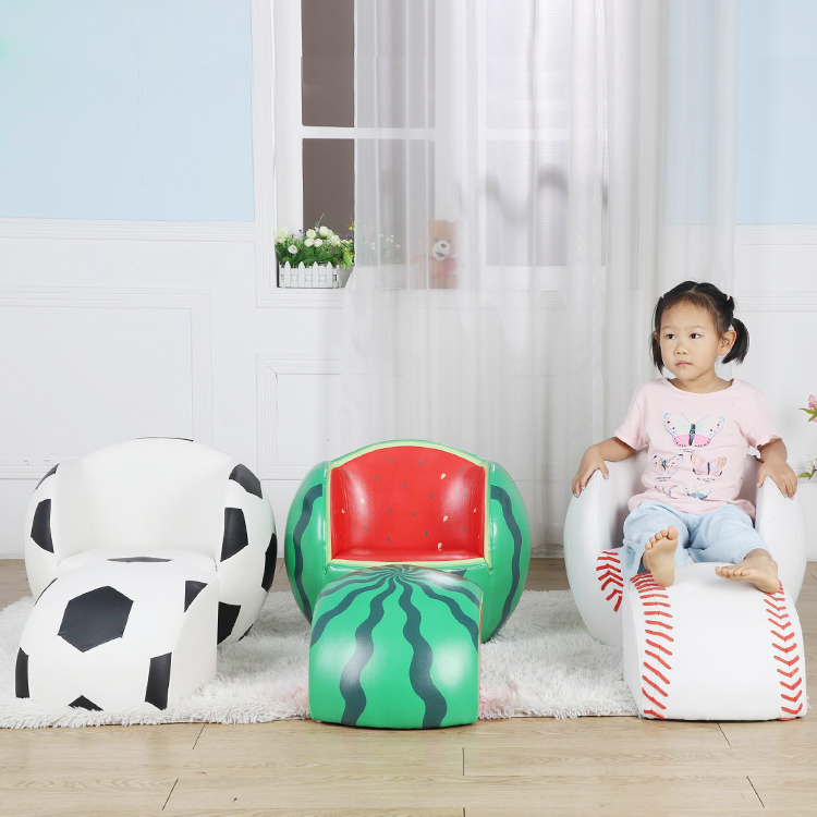 Qute Preschool Watermelon Shape Kids Sofa Children Chair Furniture