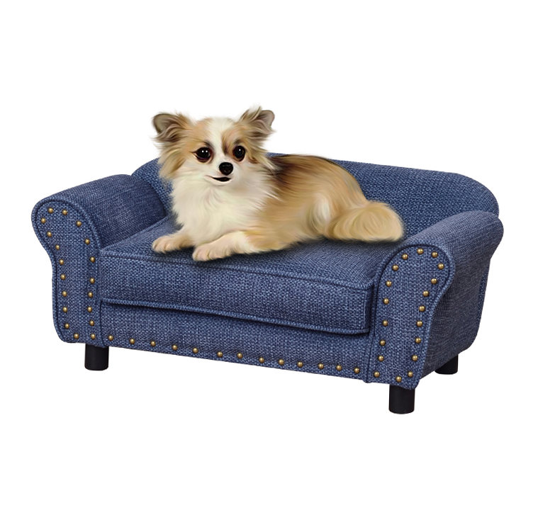 Factory Pet Products Lovely Sofa Series Pet Bed