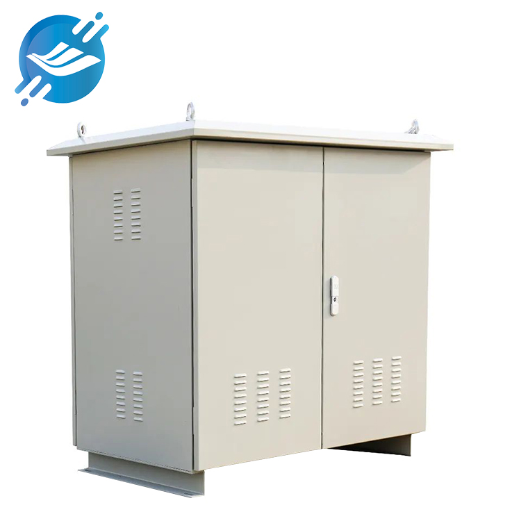 White outdoor lockable metal cabinet & enclosure made of high quality metal | Youlian