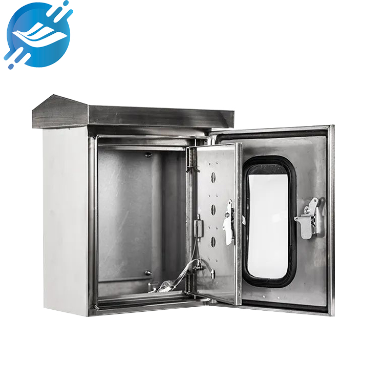 OEM wall mounted outdoor IP66 stainless steel electrical control panel box