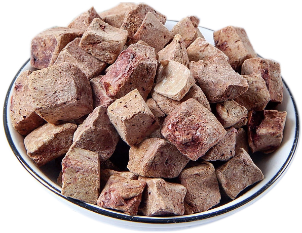 DDCF-04 Natural and Fresh Freeze-dried Beef Dice Best Cat Treats