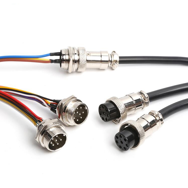 GX electrical aviation cable assembly