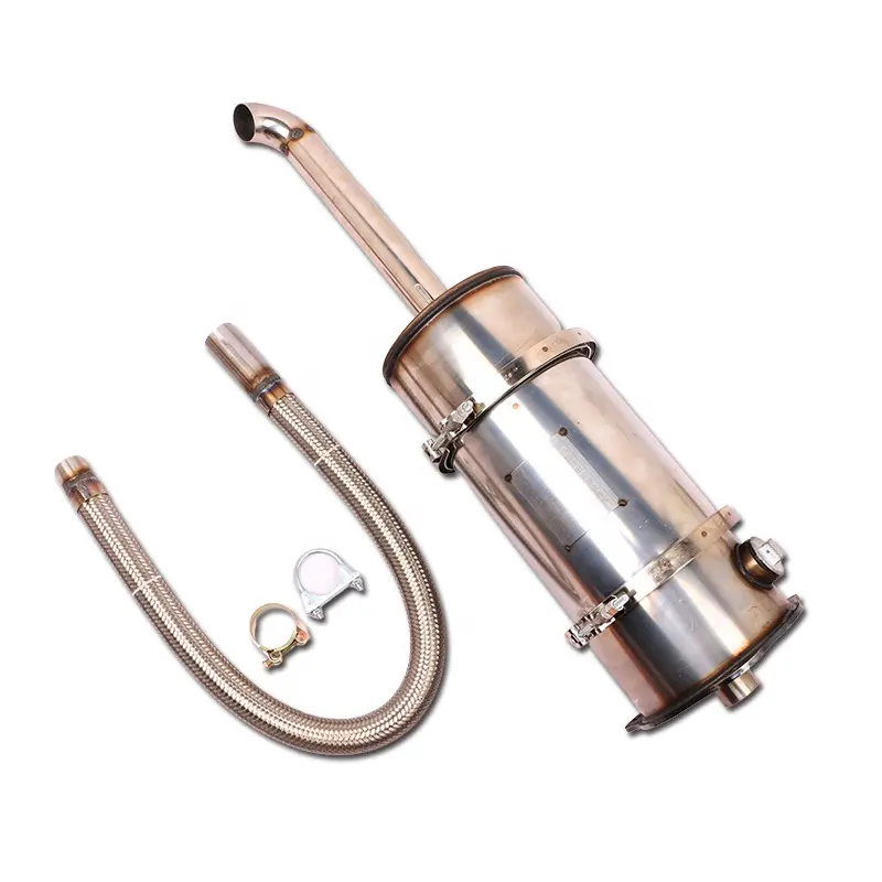 Catalytic Converter Diesel Particulate Filter Exhaust Gas Black Smoke Filter DPF For 3T-5T Forklift
