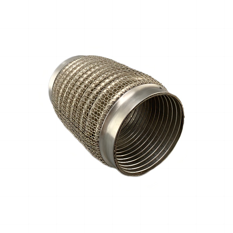 Car aftermarket Exhaust flexible pipe with soft wire mesh coupling flex exhaust for auto exhaust flex pipe