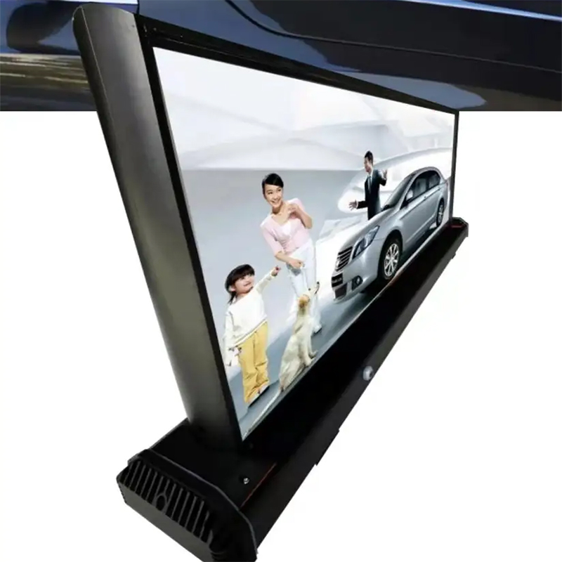 P2.5 Outdoor 4G WiFi GPS Digital Taxi Roof Led Display screen