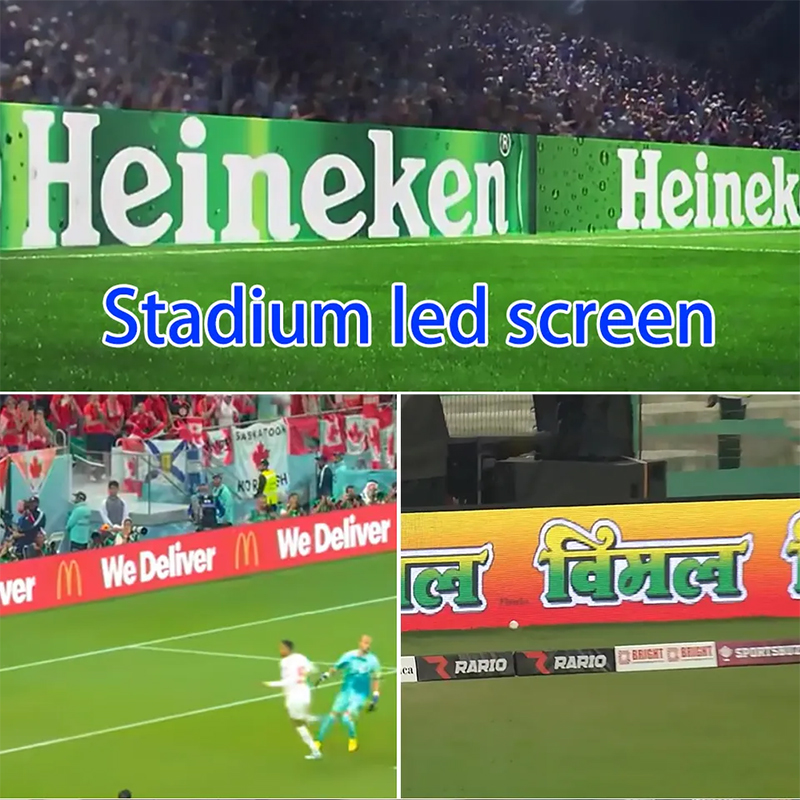 Latest Design Outdoor Waterproof Sport Events LED Display P6 Advertising LED Stadium Screen