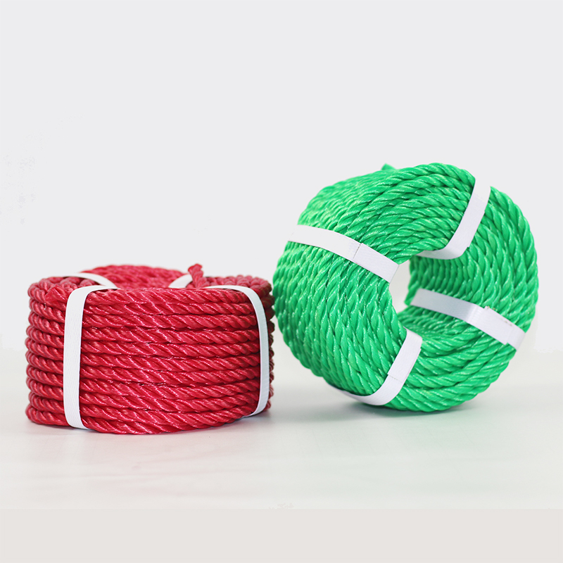 twisted pe polyethylene rope for outdoor use
