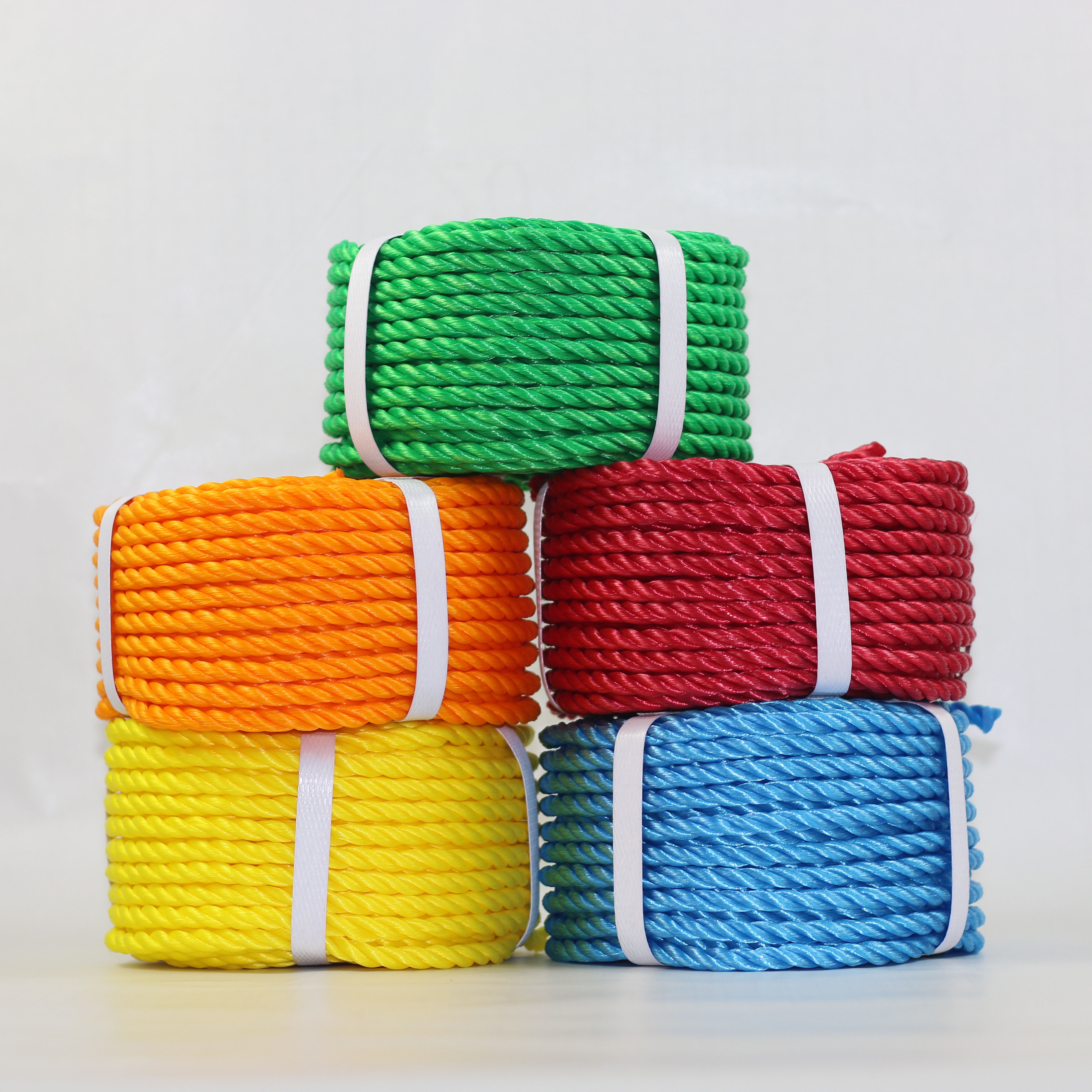 wholesale strong strength 3 strand PE packing/fishing rope