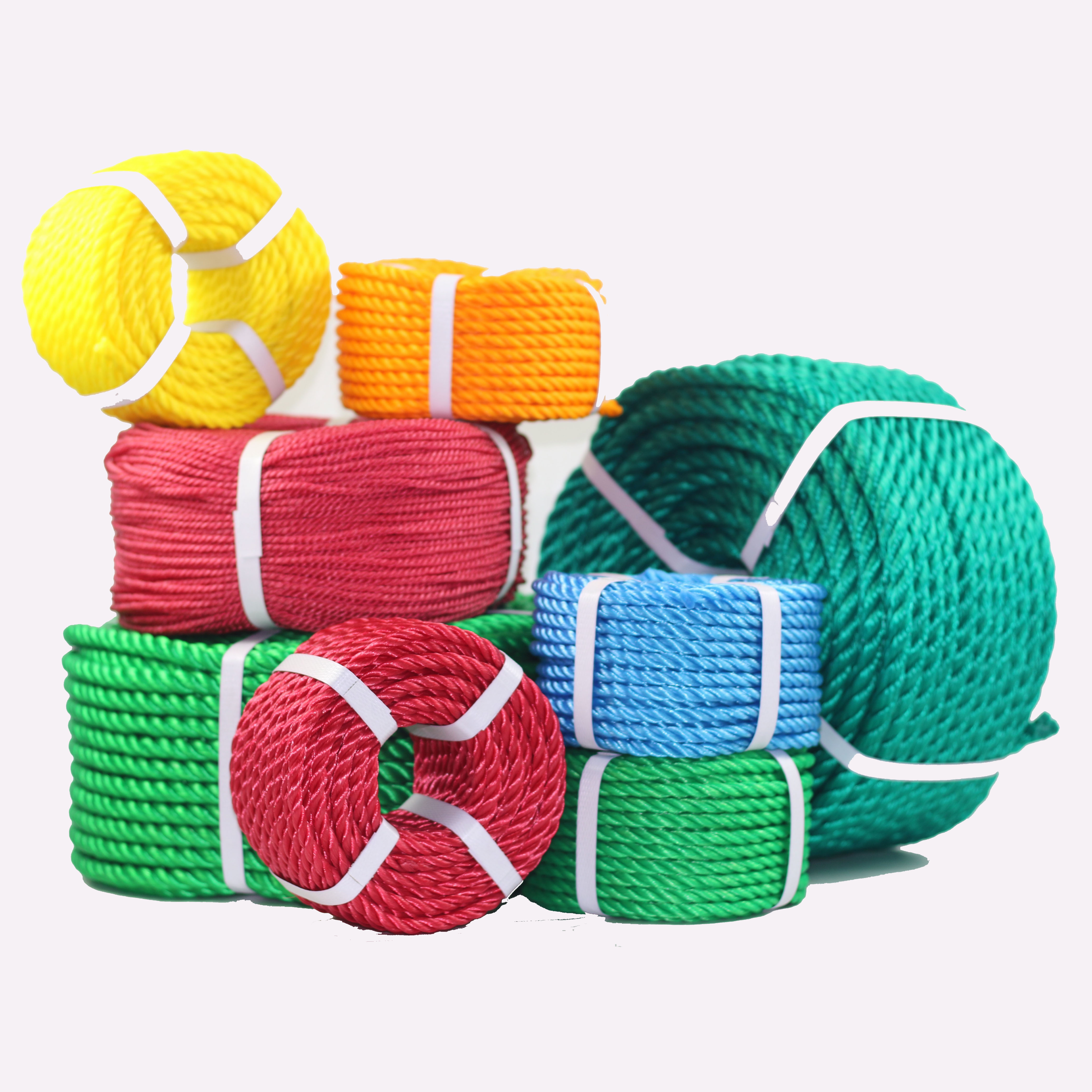 Twist rope 3strands PE rope polyethylene rope