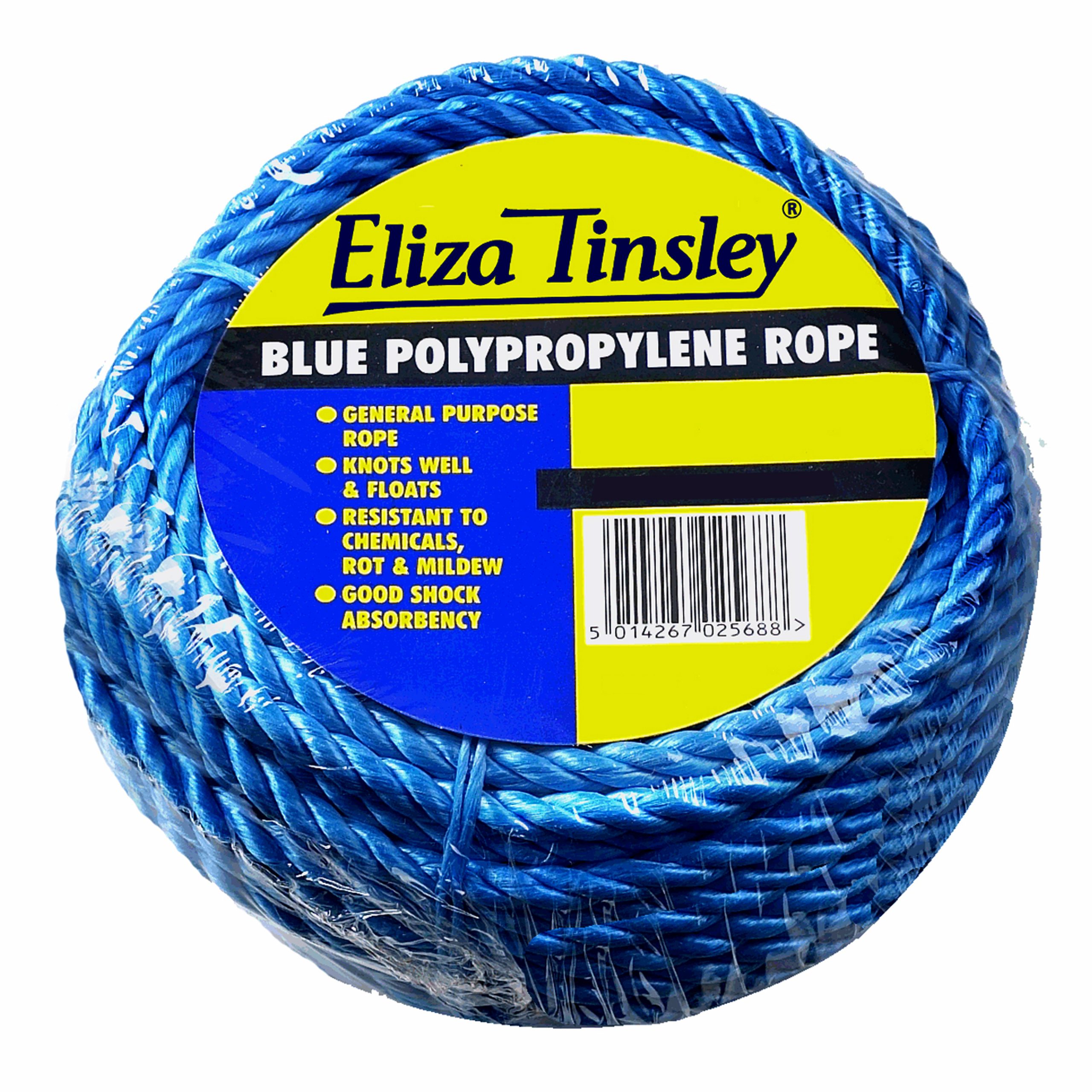 Multi-Purpose Blue Polypropylene Rope - Available in 7mm and 10mm Sizes