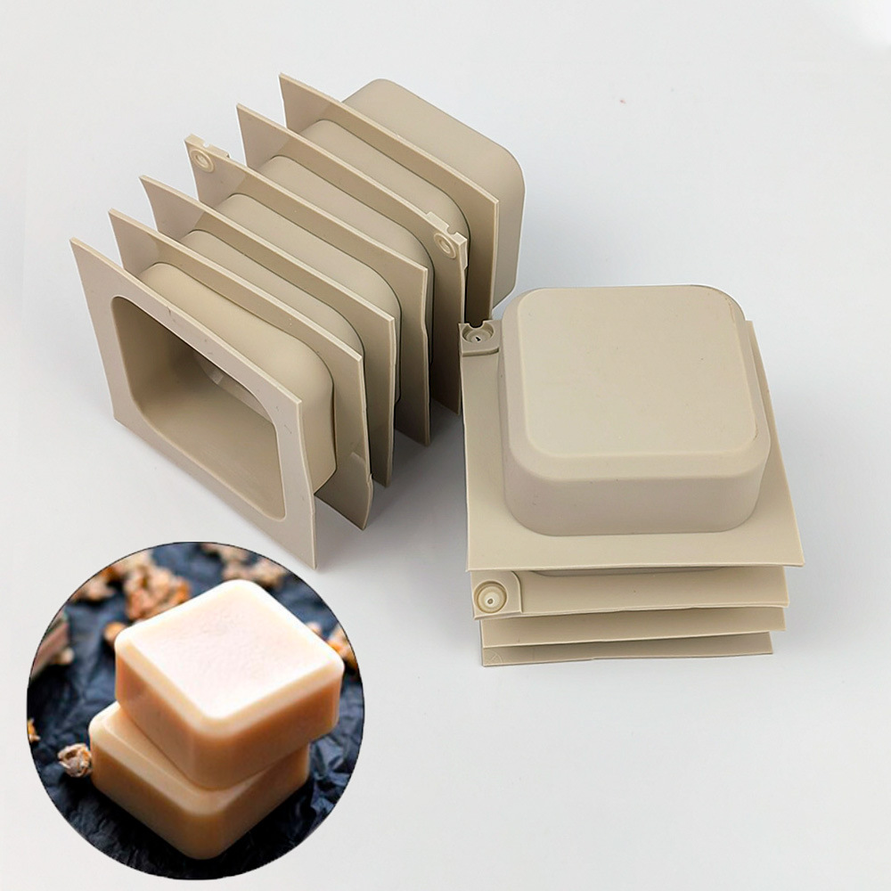 Single-hole Square Silicone Handmade Soap Mold