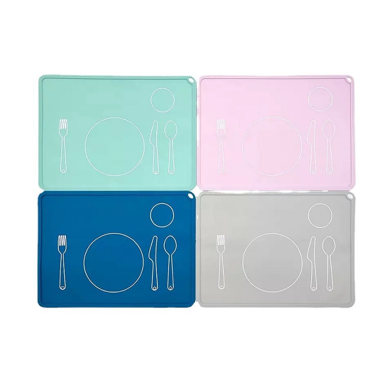 Rectangle Silicone Dinner Mat