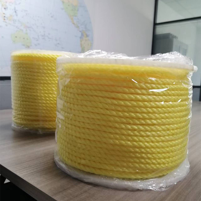 Yellow PE Rope With Reels for Venezuelan Market