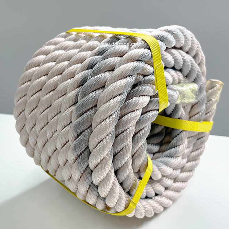 Wholesale 100% Polyester Nylon Polypropylene PP Multifilament Twisted Rope For Fishing And Marine Use 1MM-20MM