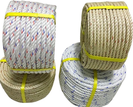 Wholesale Dealers of PP Splitfilm 3 Strands Twisted Rope Agriculture Packing Rope