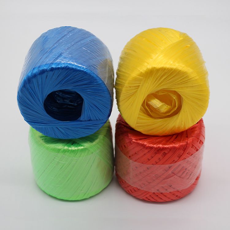 Plastic String Roll Rope Agricultural Pp Packing Plastic Raffia Twine