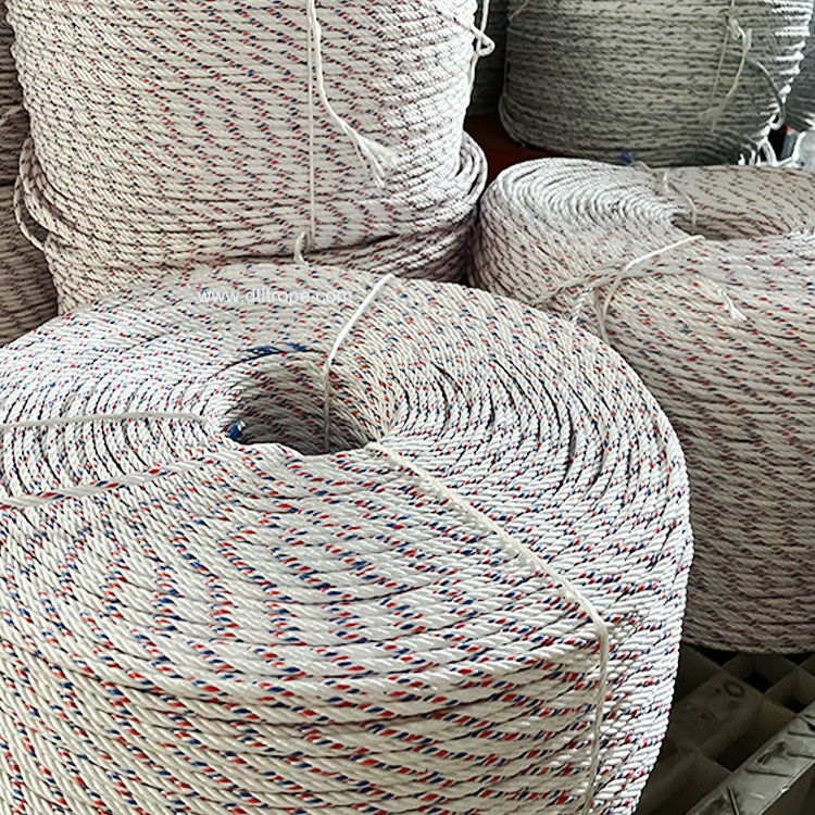Factory direct China Hot Sales Multicolor PP Twisted Rope for Packaging &  Agriculture