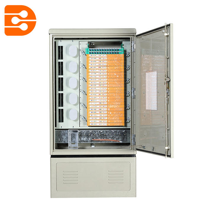 288 Cores SMC Fiber Optic Cross Cabinet 