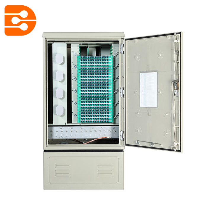  576 F Floor Standing Fiber Optic Cross Cabinet