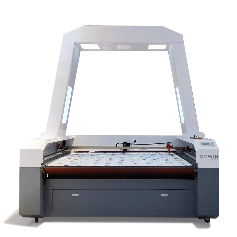 Auto Feeding textile Laser cutter With Camera