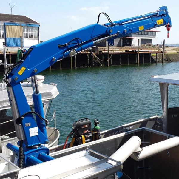 3.2 Ton Hydraulic Marine Flange Deck Crane