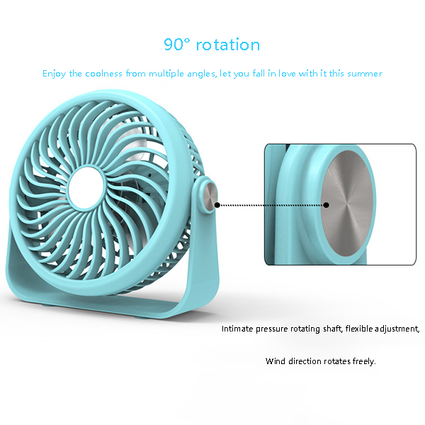 small high speed table fan