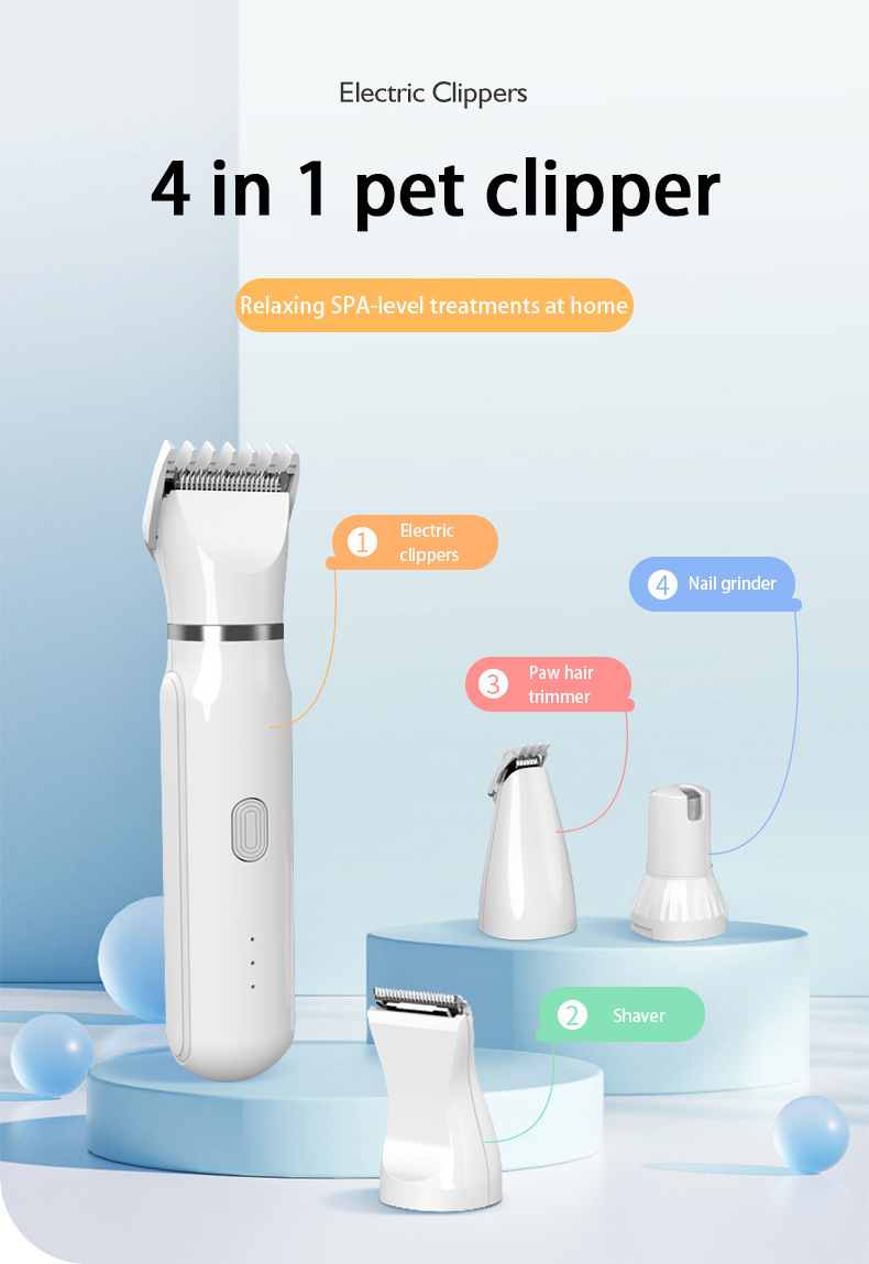 4 in 1 dog hair trimmer